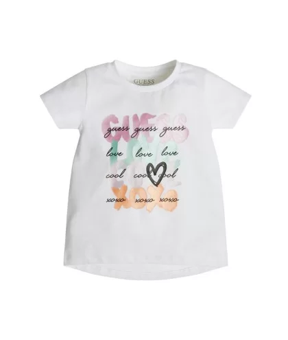Μπλουζάκι για Κορίτσι K3RI02K6YW1-G011 Guess-celebritystores.gr
