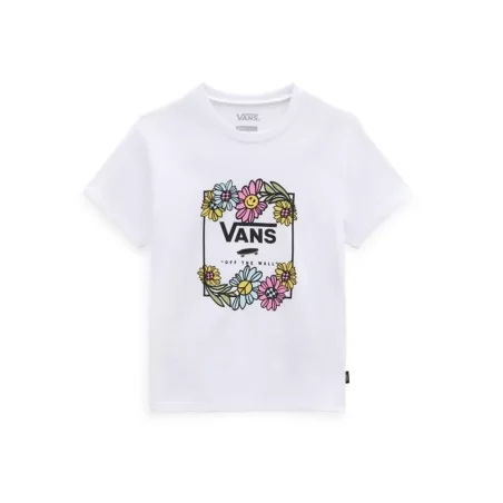T-Shirt for Girl VN00040MWHT Vans-celebritystores.gr