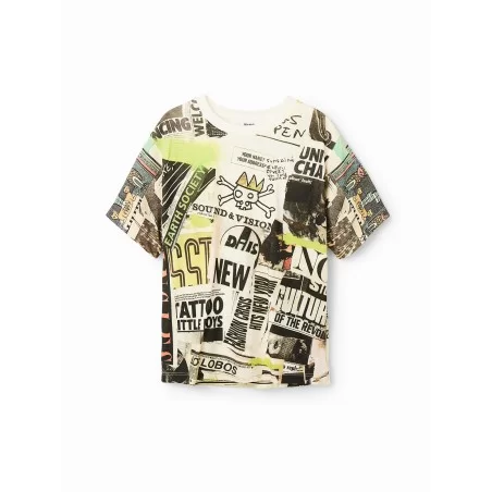 T-shirt for Boy 23SBTK04 Desigual-celebritystores.gr