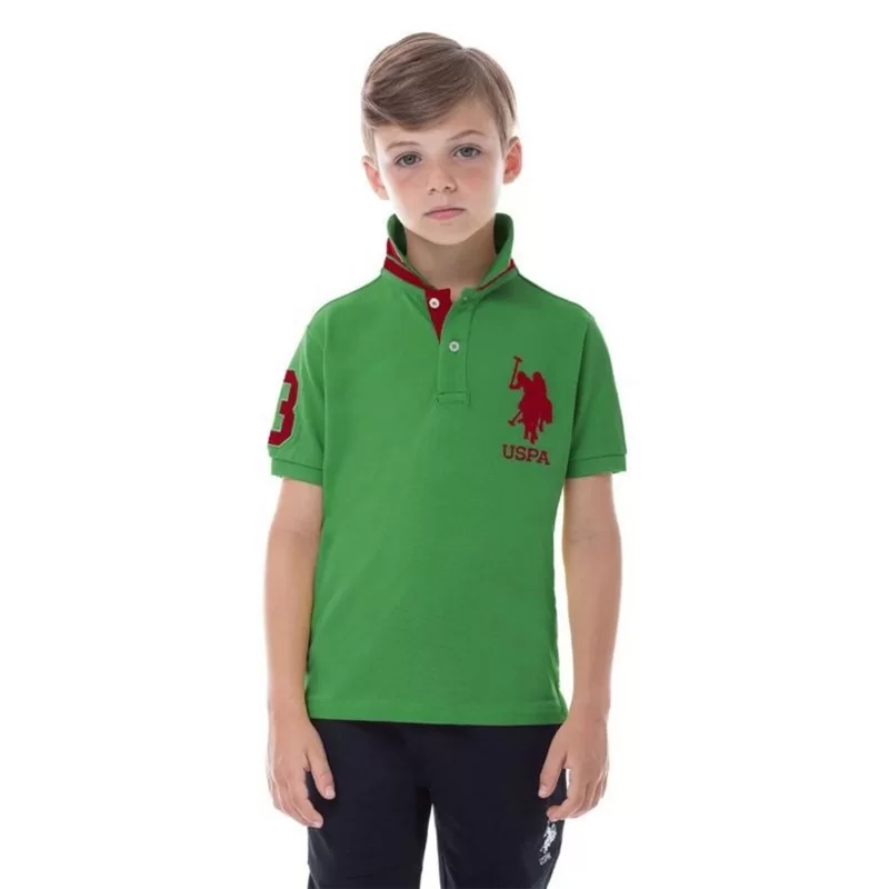 Μπλουζάκι για Αγόρι 6524741029-342 U.S. Polo-celebritystores.gr